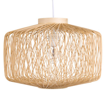 Doblia - Lampada a sospensione in bambù 44 cm