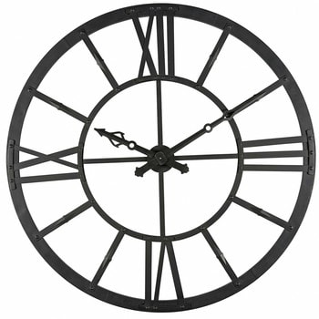 Duke - Reloj luminoso de metal negro D.121 cm