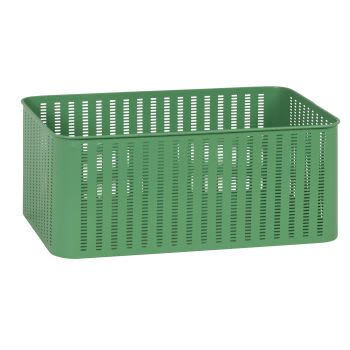 EDUARDO - Cassa contenitore in ferro riciclato verde