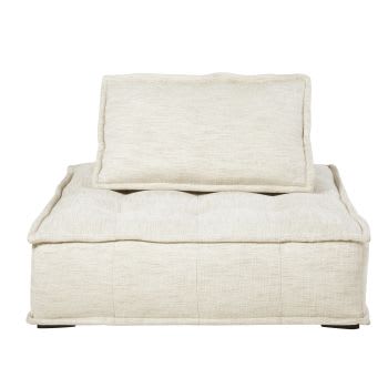 Elementary - Módulo para sofá sem braços cor areia