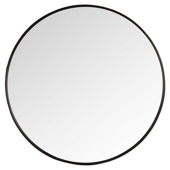 LUCAS - Espelho redondo de metal diâmetro 81