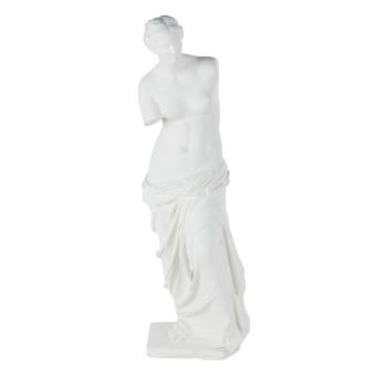 PAULINE - Estatua de diosa blanca Alt. 125