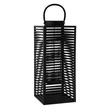 Elva - Farol de metal negro Al. 61cm ELVA