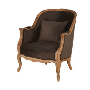 Deux Fauteuils Bergère Maisons Du Monde – Beige – Déhoussables Et Confortables