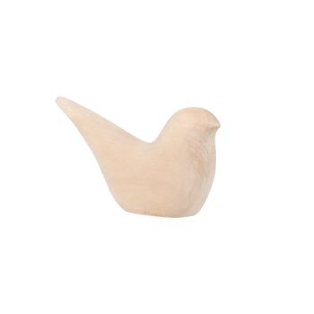 SOLIA - Figura de pájaro de madera de abedul Alt. 8