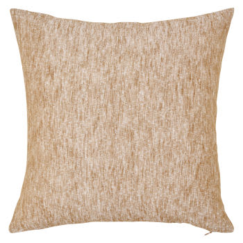 RAYA - Fodera per cuscino écru e color cammello chiné 40x40 cm