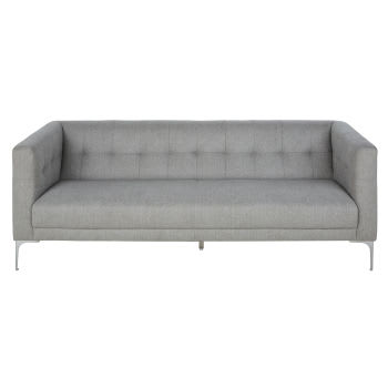 Galager - 3/4-Sitzer-Sofa, grau