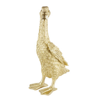 Muguette - Gans-Figur, goldfarben H85cm