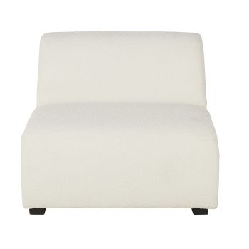 Virgile - Gebroken witte zetel zonder armleuning