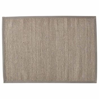 BASTIDE - Gewebter Teppich aus beigem Sisal 160x230 