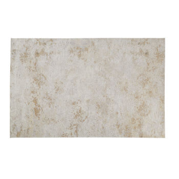 PAULINE - Geweven jacquard tapijt, beige, 155 x 230 cm