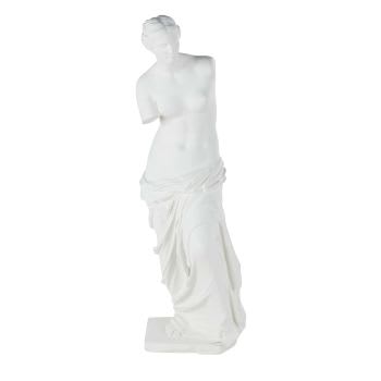 PAULINE - Göttinnen-Statue, weiß, H125cm