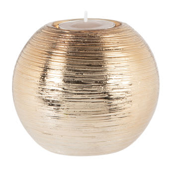 ESMERALDA - Set of 2 - Gold Dolomite Tealight