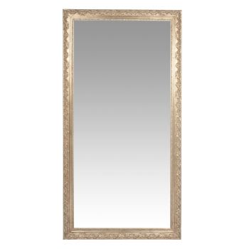 VALENTINE - Grand miroir rectangulaire à moulures irisées 90x180