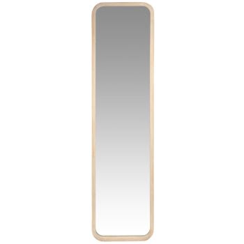 Grand miroir rectangulaire sur pied en bois de paulownia 41x160