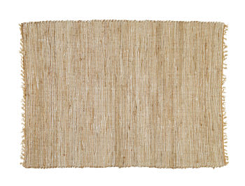 LODGE - Groot geweven tapijt van jute en gerecycled katoen 200x300cm