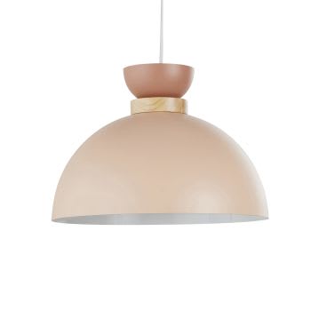 LEDKIA LIGHTING Hanglamp Metaal en Glas Baudelaire Roze E14