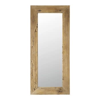 Key West - Grand miroir rectangulaire en bois de sapin 70x160