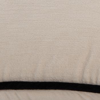 Kissenbezug Kissenhülle Velvet Samt Luxus 50x50 Multi Farben Mit Paspel Rand EBa