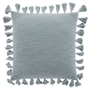 Chanasya Baumwoll-Decke Mit Quasten – Weich, Gemütlich, 127x165 Cm Für Sofa & Bett