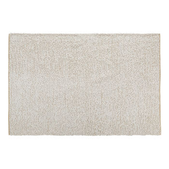 LOVEO - Teppich aus recycelter Baumwolle, ecru, 160x230cm