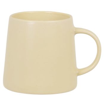 LUCIOLE - Mug in gres giallo