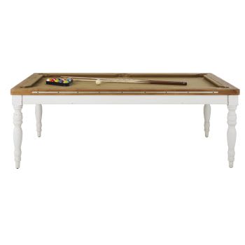 Gael mesa de comedor extensible rectangular 120/170 de madera natural