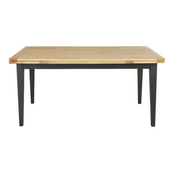 Cezanne - Mesa de jantar extensível para 10 pessoas de madeira de mangueira comprimento 160/240