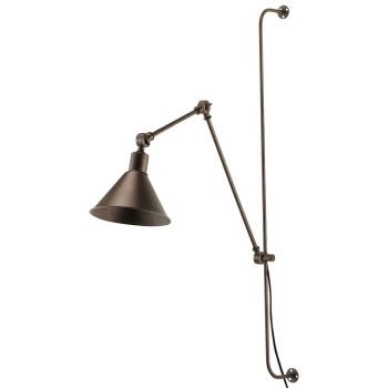 Elliot - Metalen wandlamp met roesteffect