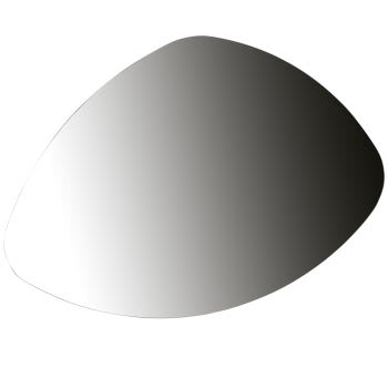 ROMEO - Miroir organique lumineux 70x49
