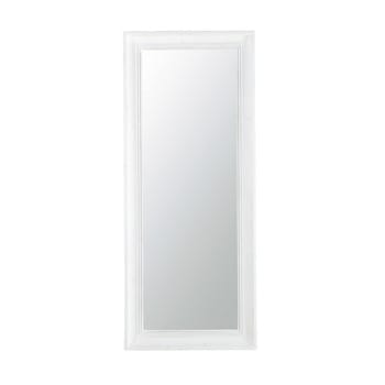 Honoré - Miroir rectangulaire à moulures en bois de sapin écru 54x130