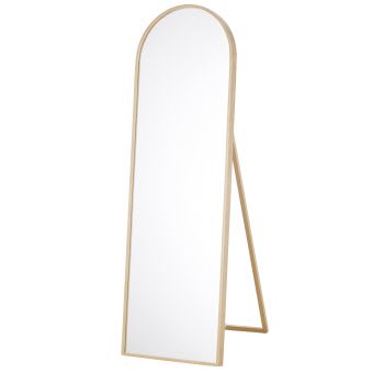 YSEE - Miroir sur pied beige 45x140
