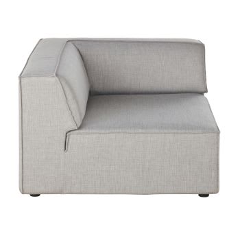 Fakir - Modulare Eckelement für Sofa, grau