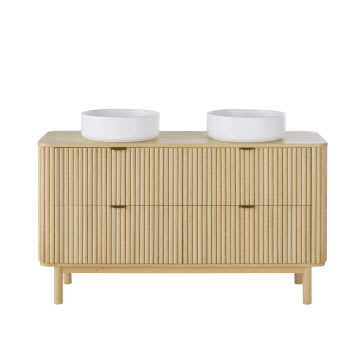 Caldera - Mueble de baño doble con 2 cajones