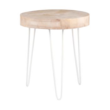 Tavolino Da Salotto Dal Design Moderno Con Luci A LED 90 X 50 X 40 Cm In Legno Ingegnerizzato Bianco Dec037604 88199354