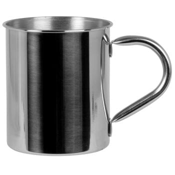 NOMAD - Mug in acciaio inox argentato