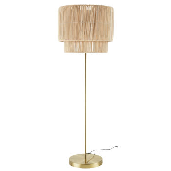 Piantana Design Serie Radar | Struttura In Metallo Verniciato Nero | Lampada Da Terra Varialuce