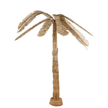 Palma Artificiale Canna Dorata 1,2m – 2 Piante Finte Con Vaso – Verde Tropicale Per Casa E Ufficio - 2