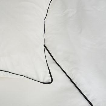 ANTONIA - Parure da letto in cotone biologico écru 220x240 cm