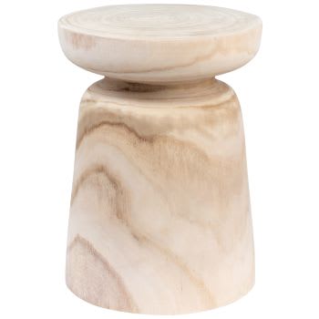 MOUNA - Paulownia Side Table