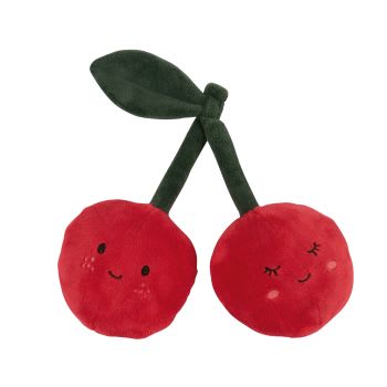 Frutti - Pelúcia cerejas vermelhas e verdes