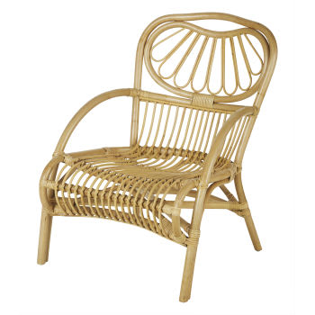Pisco - Vintage fauteuil uit rotan