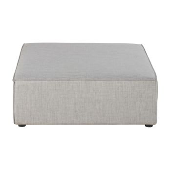 Fakir - Pouf per divano componibile grigio
