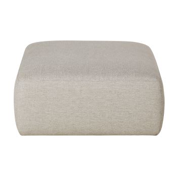 Astus - Pouf per divano componibile grigio chiné