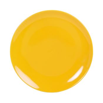 CARLA - Lote de 3 - Prato de sobremesa em porcelana laranja