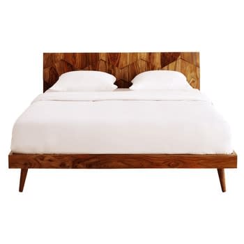 Quadra - Cama 160 × 200 de madera maciza de sisu