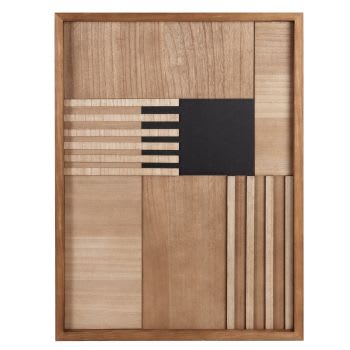 BENJAMIN - Quadro tricolore 45x60 cm
