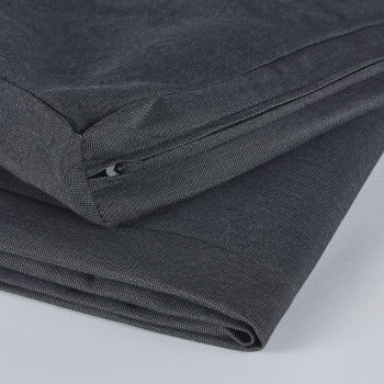 Relax - Funda de cojín para sofá de color gris antracita RELAX
