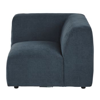 Reposabrazos derecho para sofá modulable azul