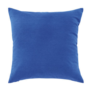 ROMMIE - Kissen, blau, 45x45cm